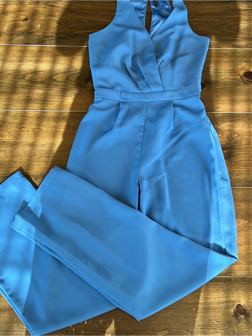 Y.A.S. halter neck wide-leg jumpsuit-small